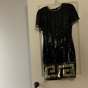 AJ Bart silk dress